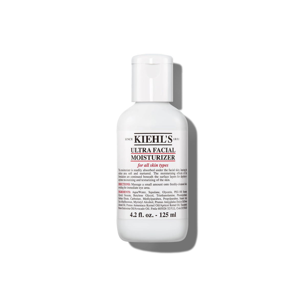 Kiehl's Ultra Facial Moisturizer in full jar supports all-skin hydration
