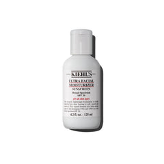 Kiehl's Ultra Facial Moisturizer SPF 30 bottle front view with daily sun protection