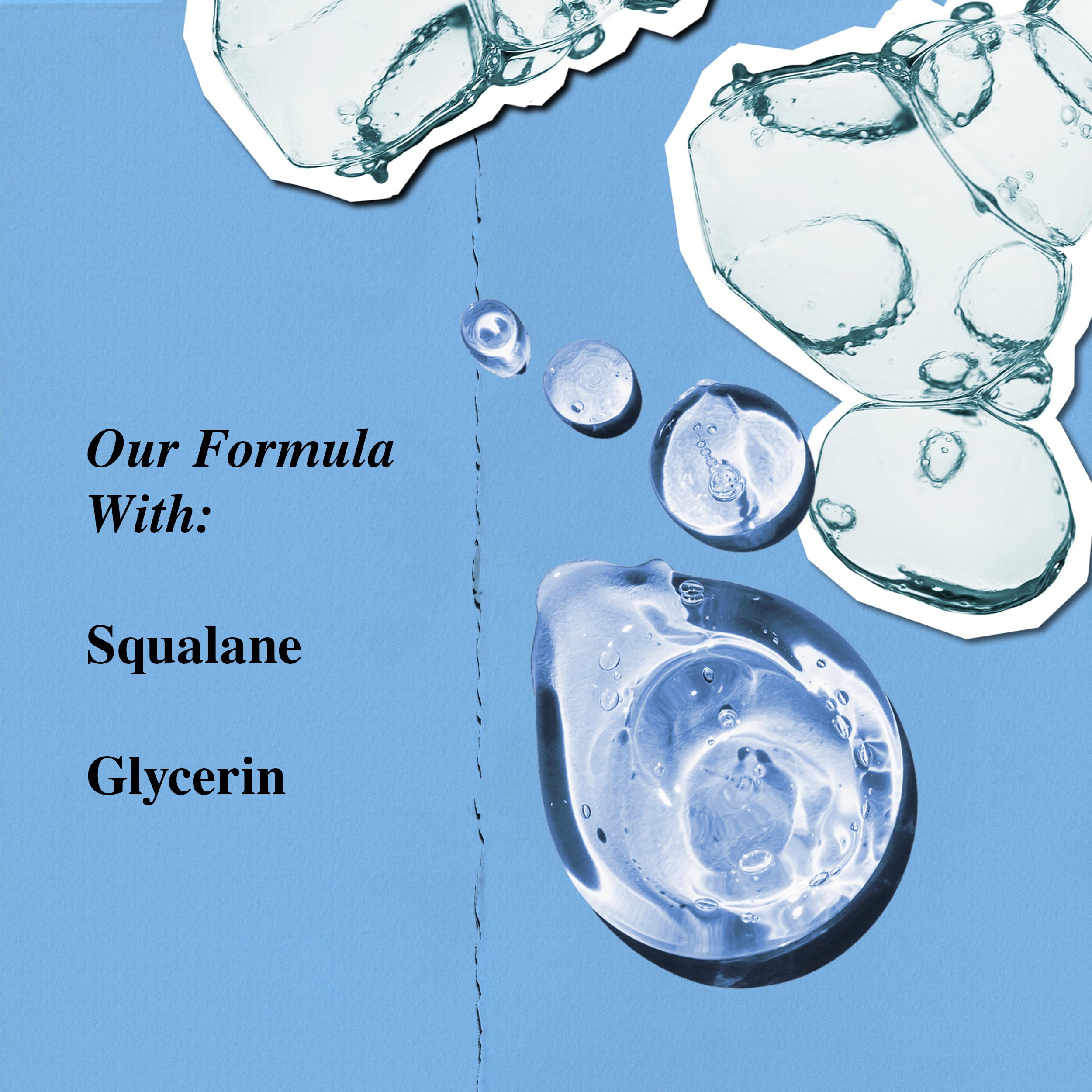 Kiehl's Ultra Facial Moisturizer squalane and glycerin illustration highlights barrier-supporting hydration
