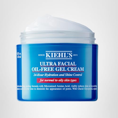 Fragrance-free label on Kiehl's Oil-Free Moisturizer for sensitive skin users