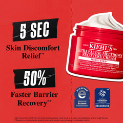 Barrier cream applied on hand showing quick absorption and dryness relief