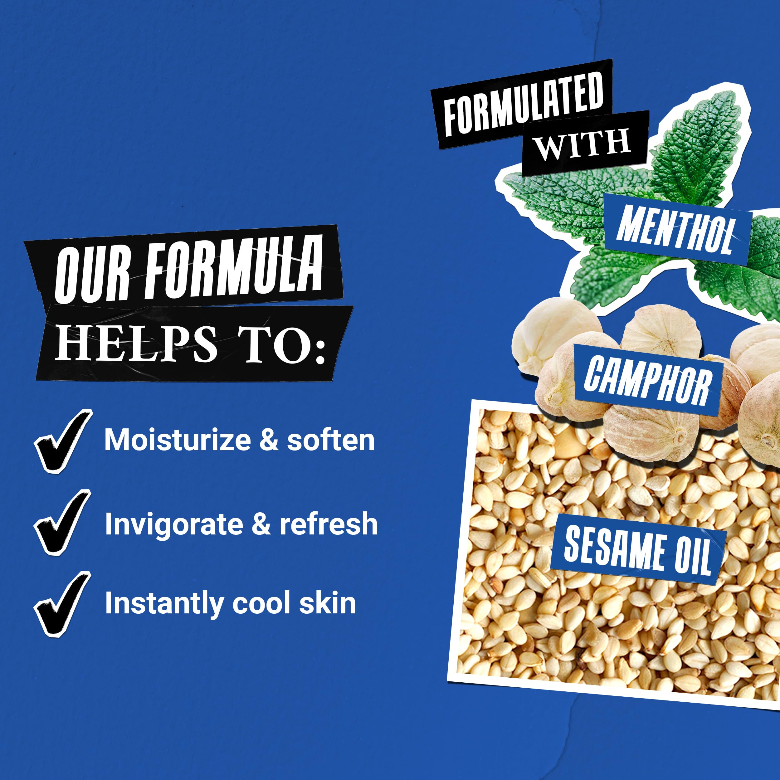 Application without water demonstrates brushless convenience for shaving