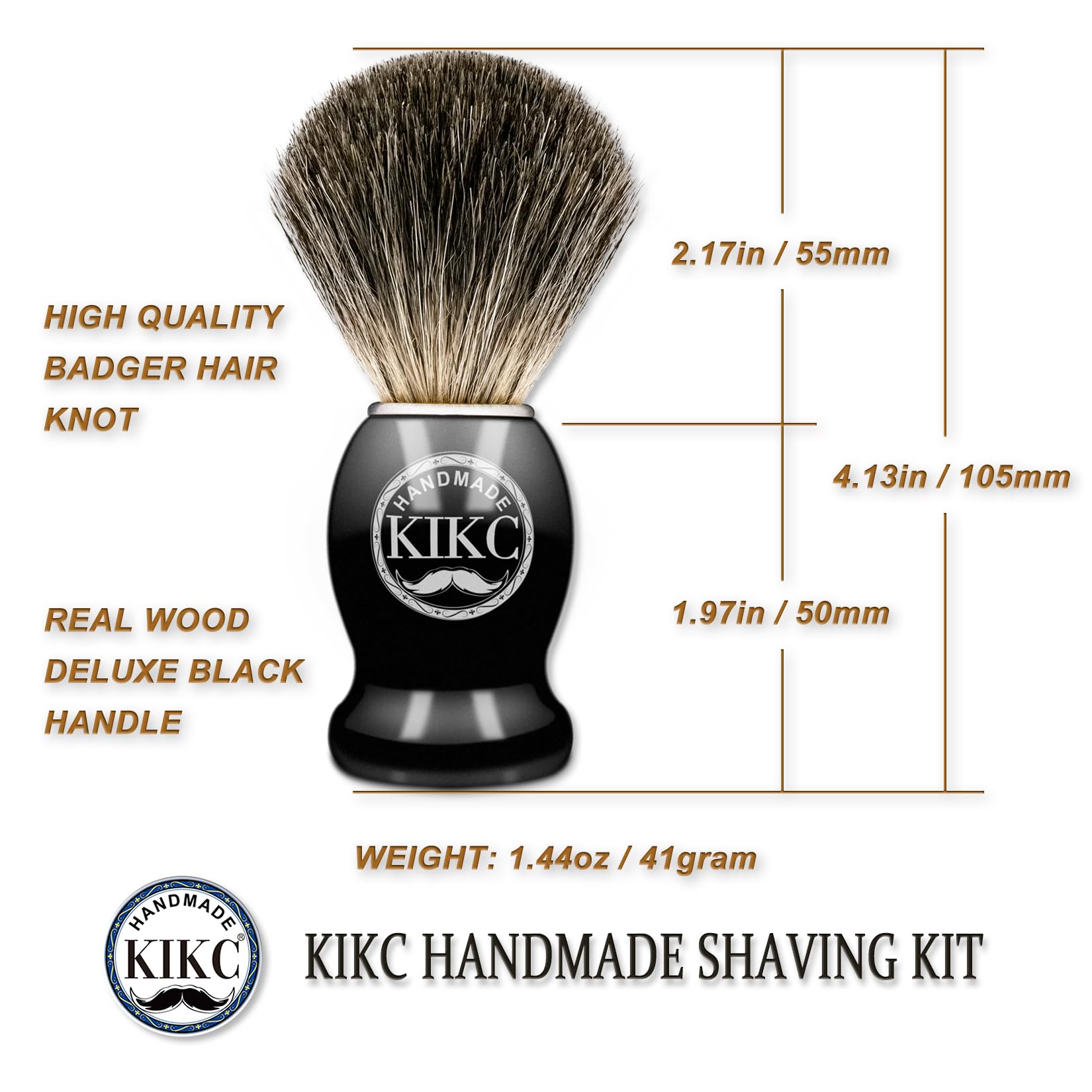 KIKC even soap distribution across the beard during prep