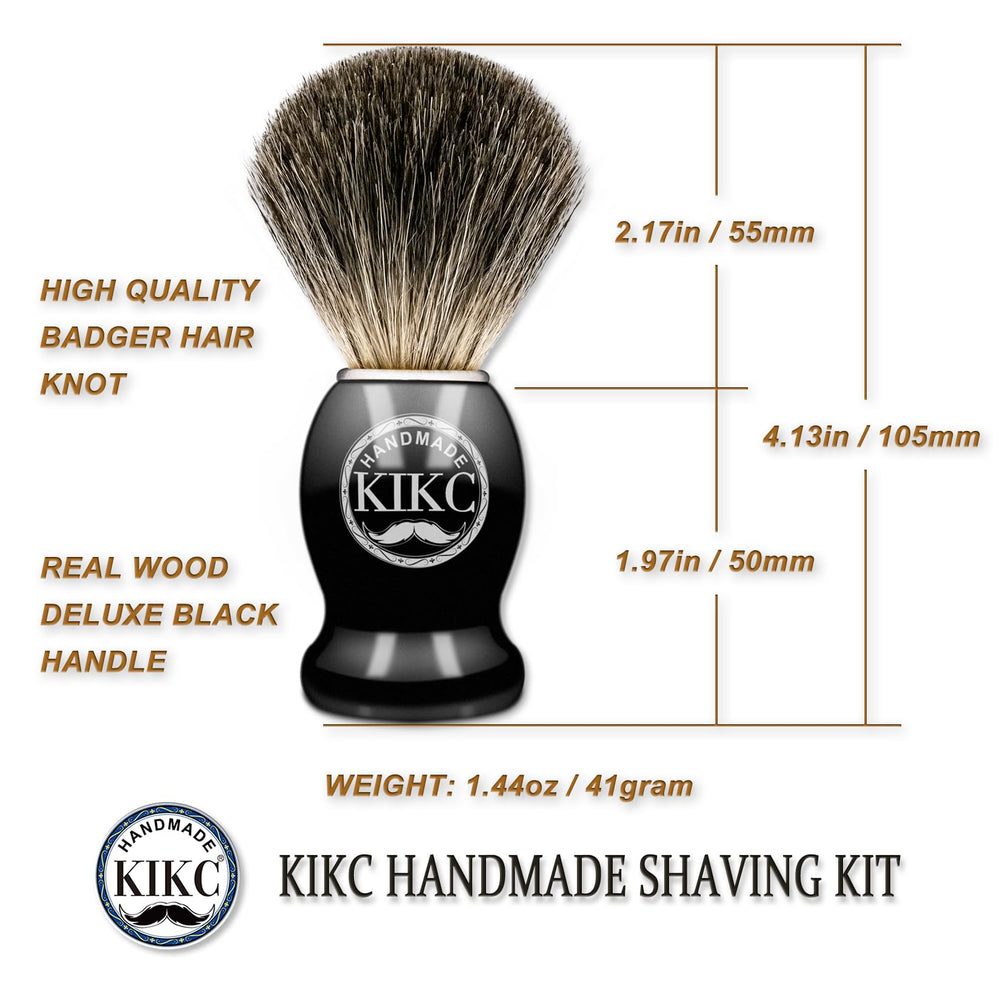 KIKC even soap distribution across the beard during prep
