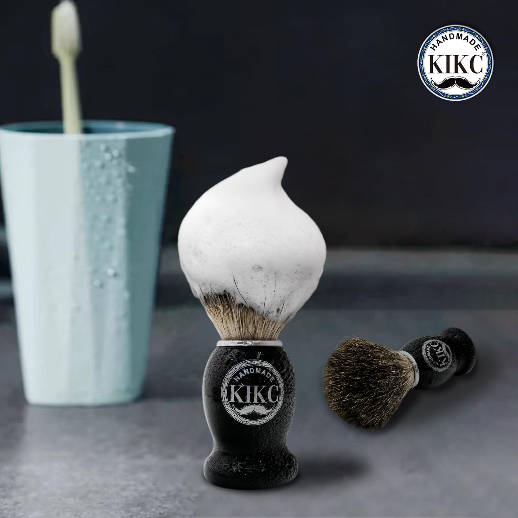 KIKC high-quality handcrafted brush ensuring long-lasting use