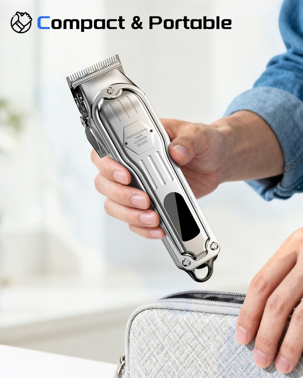 KIKIDO accessory pack including brush and guards for easy maintenance