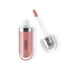 Kiko Milano 3D Hydra Brillo Labial con aplicador suave para aplicación precisa.