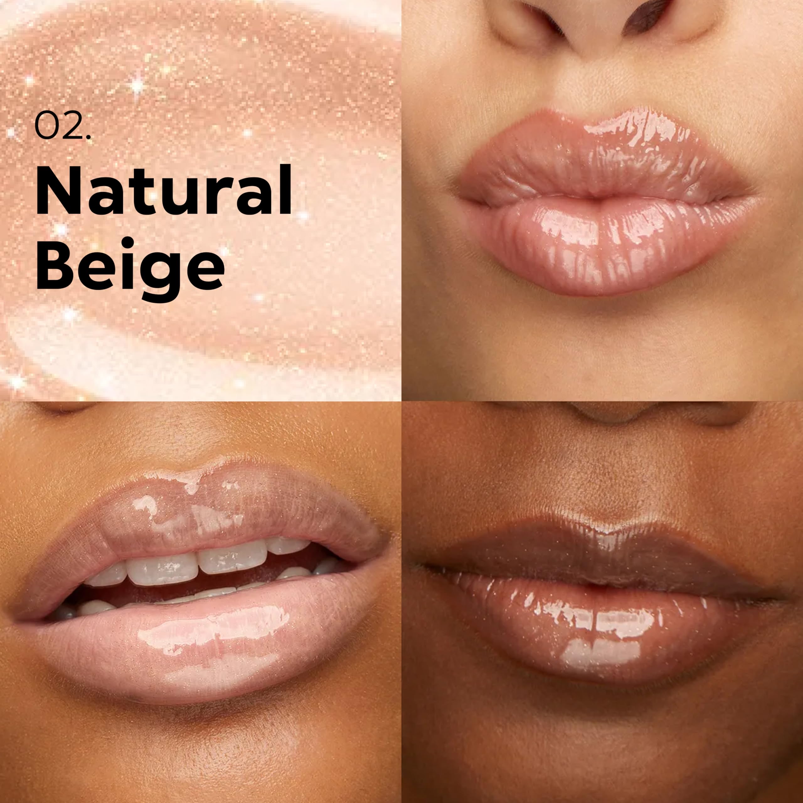 Kiko Milano 3D Hydra Lip Gloss, aplicador suave para aplicar con precisión.