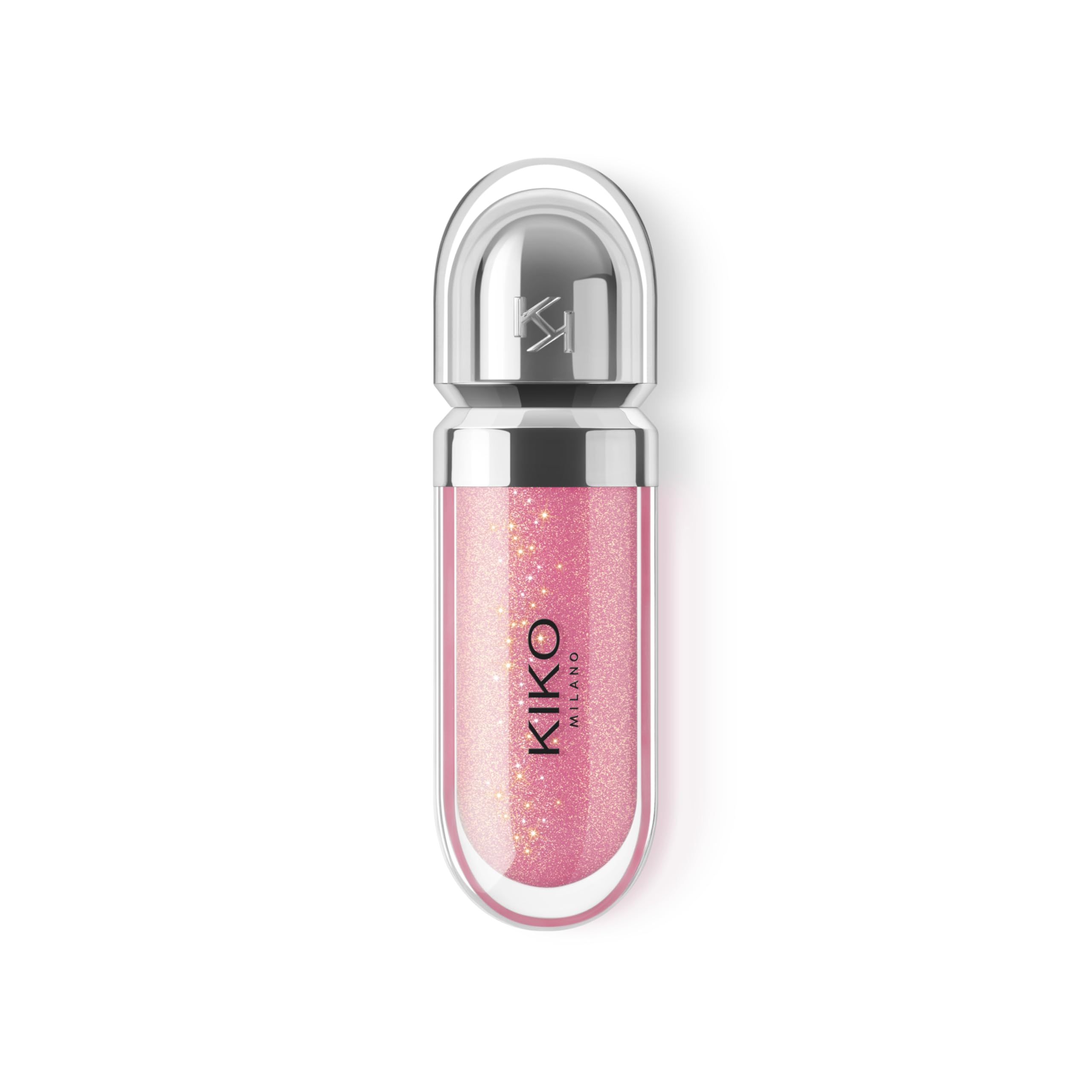 Kiko Milano 3D Hydra Lip Gloss tono Hibisco Rosado 26 color vivo y duradero