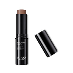 Kiko Milano Contorno Cremoso en Barra, aplicación precisa para pómulos definidos.