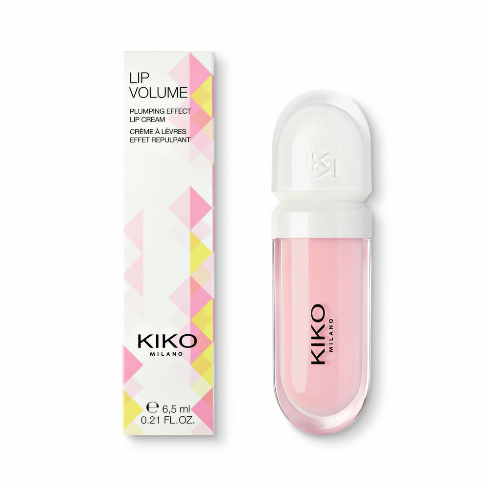 Kiko Milano Lip Volume Organza Sky: tono frío que realza la sonrisa