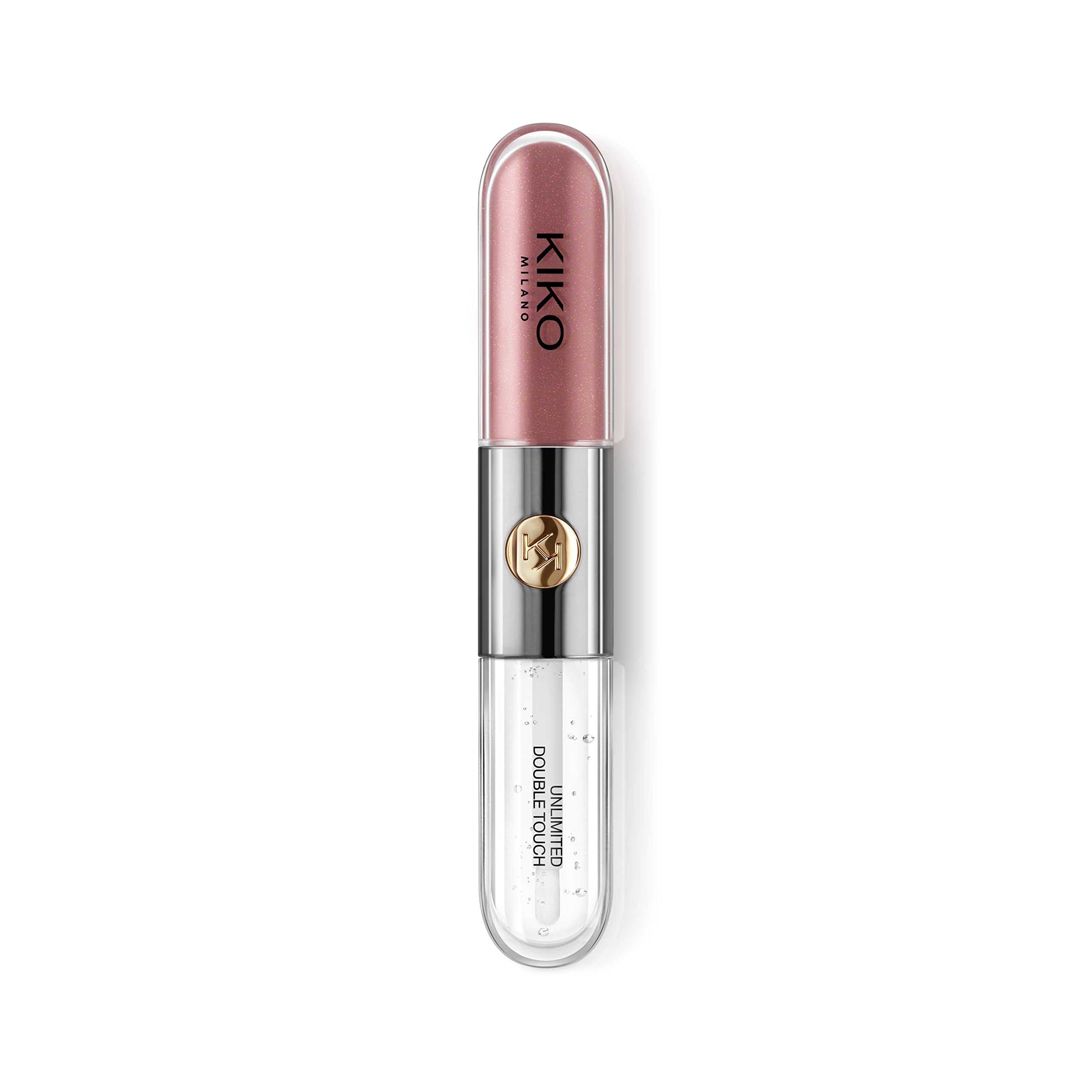 Kiko Milano Unlimited Double Touch 120 12-hour wear shows a smudge-proof finish.