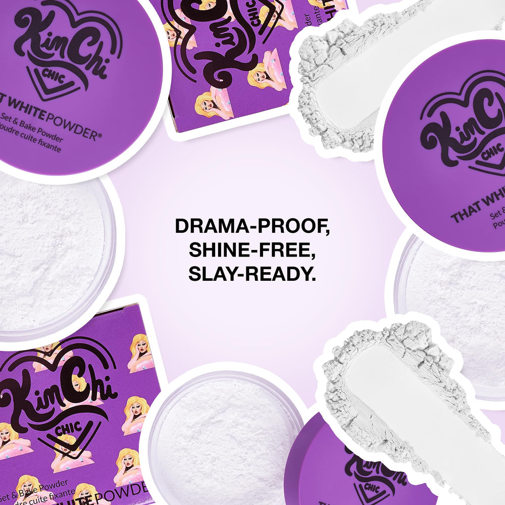 KimChiChic baking under-eye powder helps brighten and set under delicate skin.
