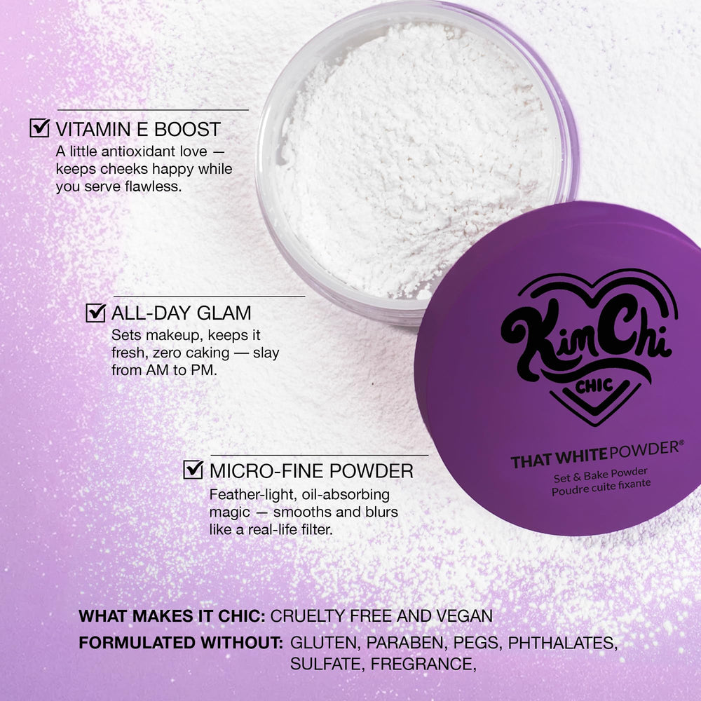 KimChiChic matte finish enhances photos with a soft focus on facial features.