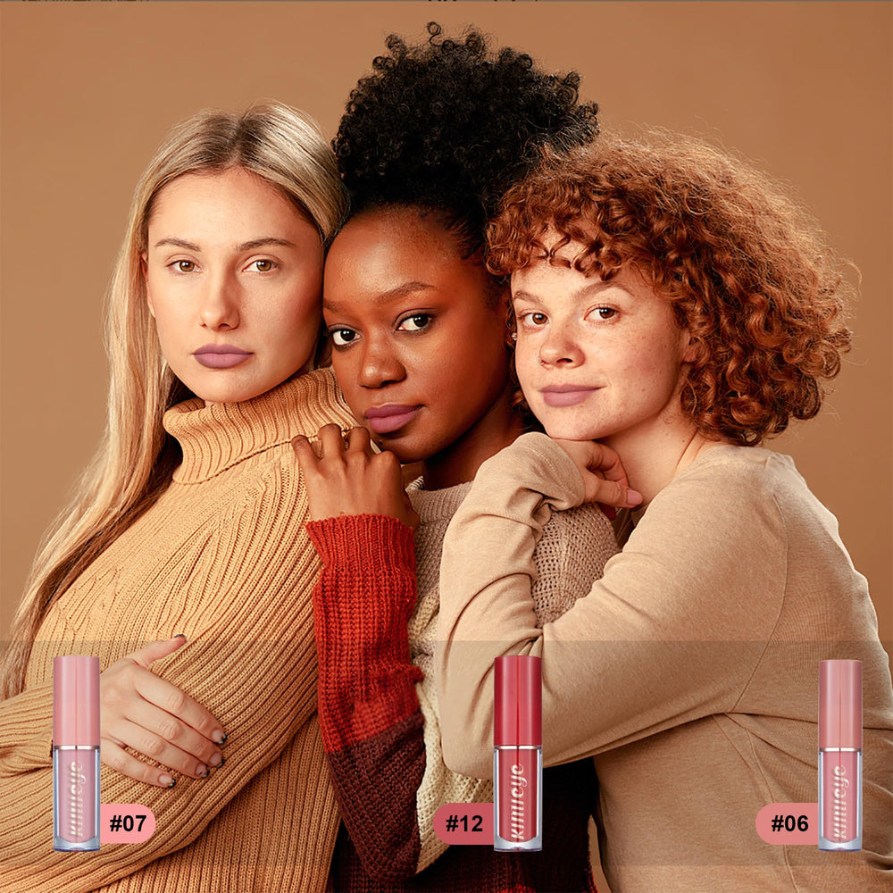 KIMIEYE gift-ready lip makeup kit packaging for gifting