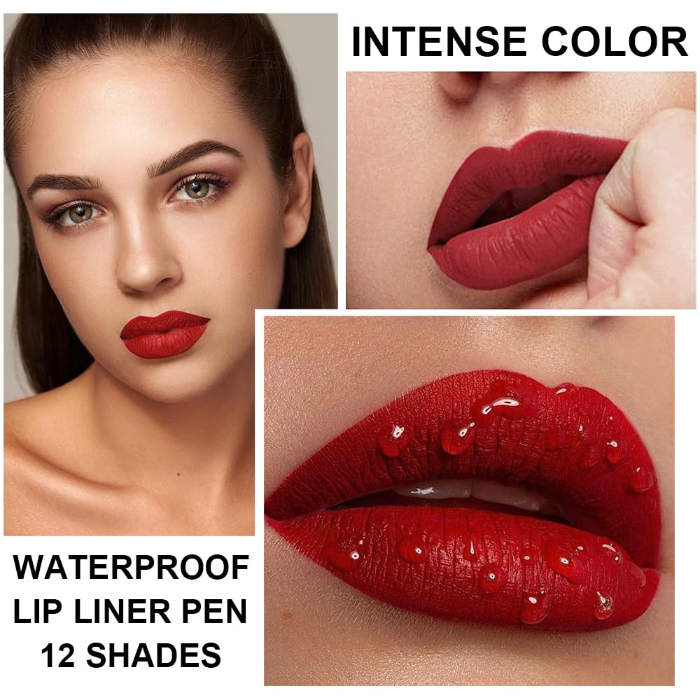 KIMIEYE waterproof lip liner offers long-lasting wear for all-day use