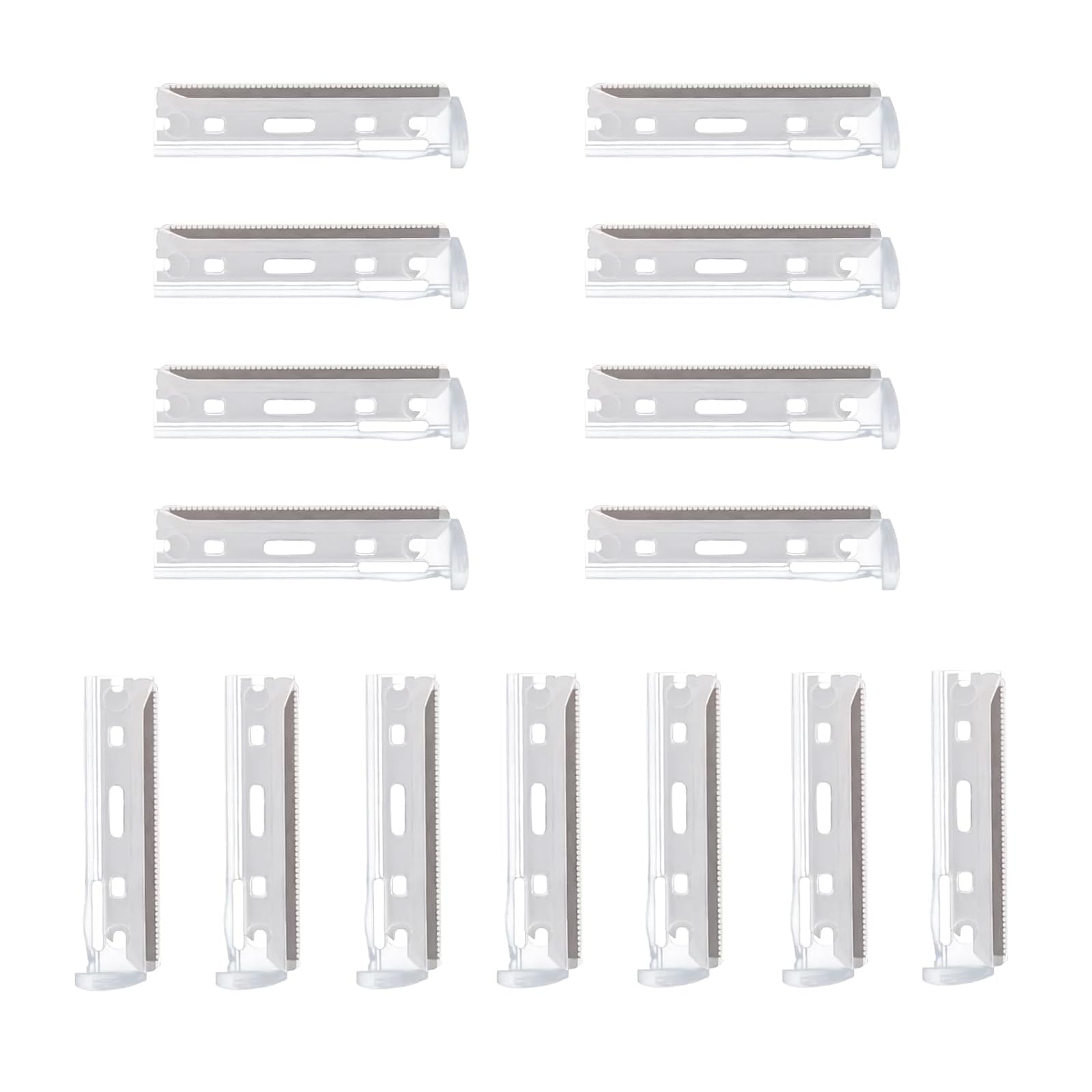 Kimifaca precision stainless steel blades for Tweezerman razors, ideal for delicate facial trimming