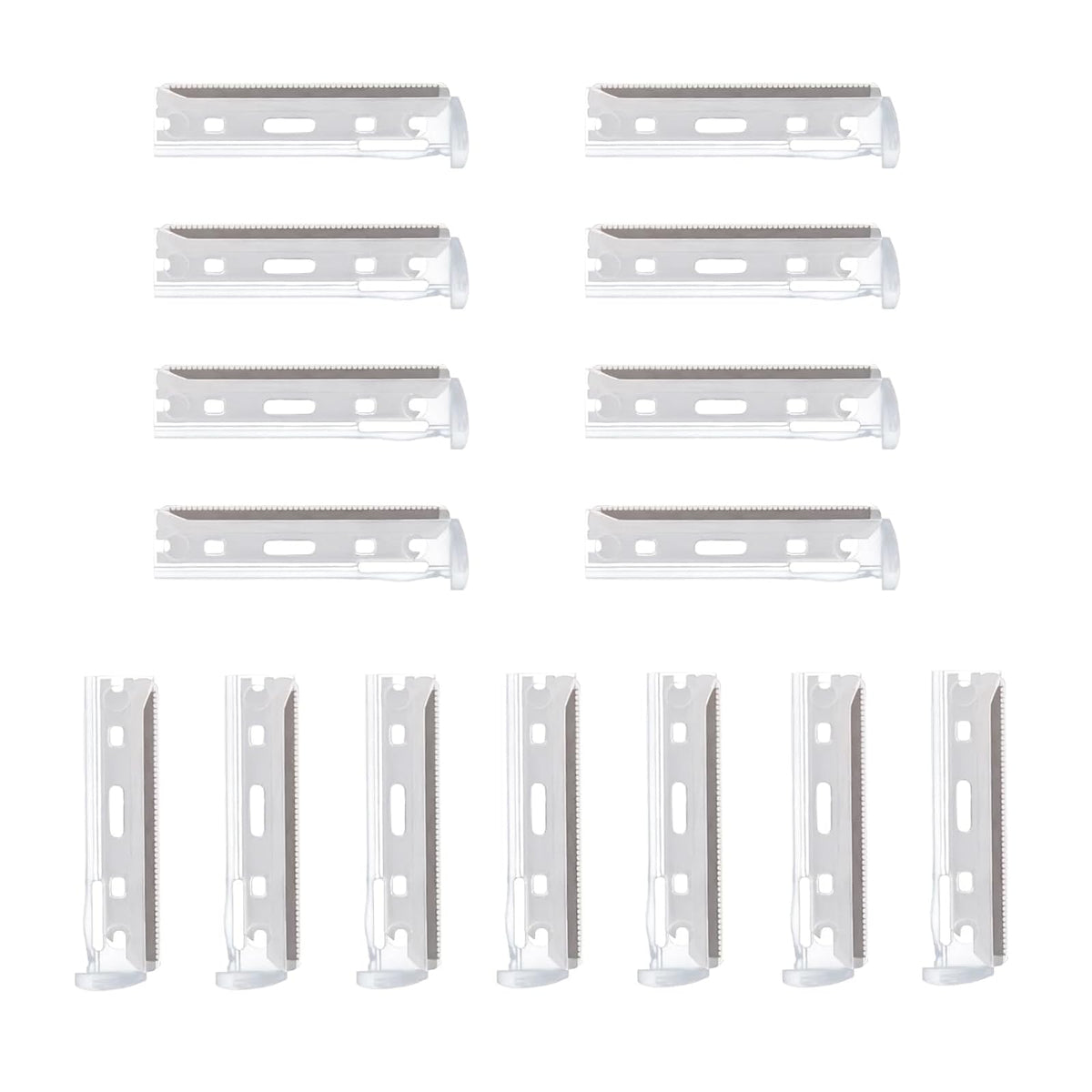 Kimifaca precision stainless steel blades for Tweezerman razors, ideal for delicate facial trimming