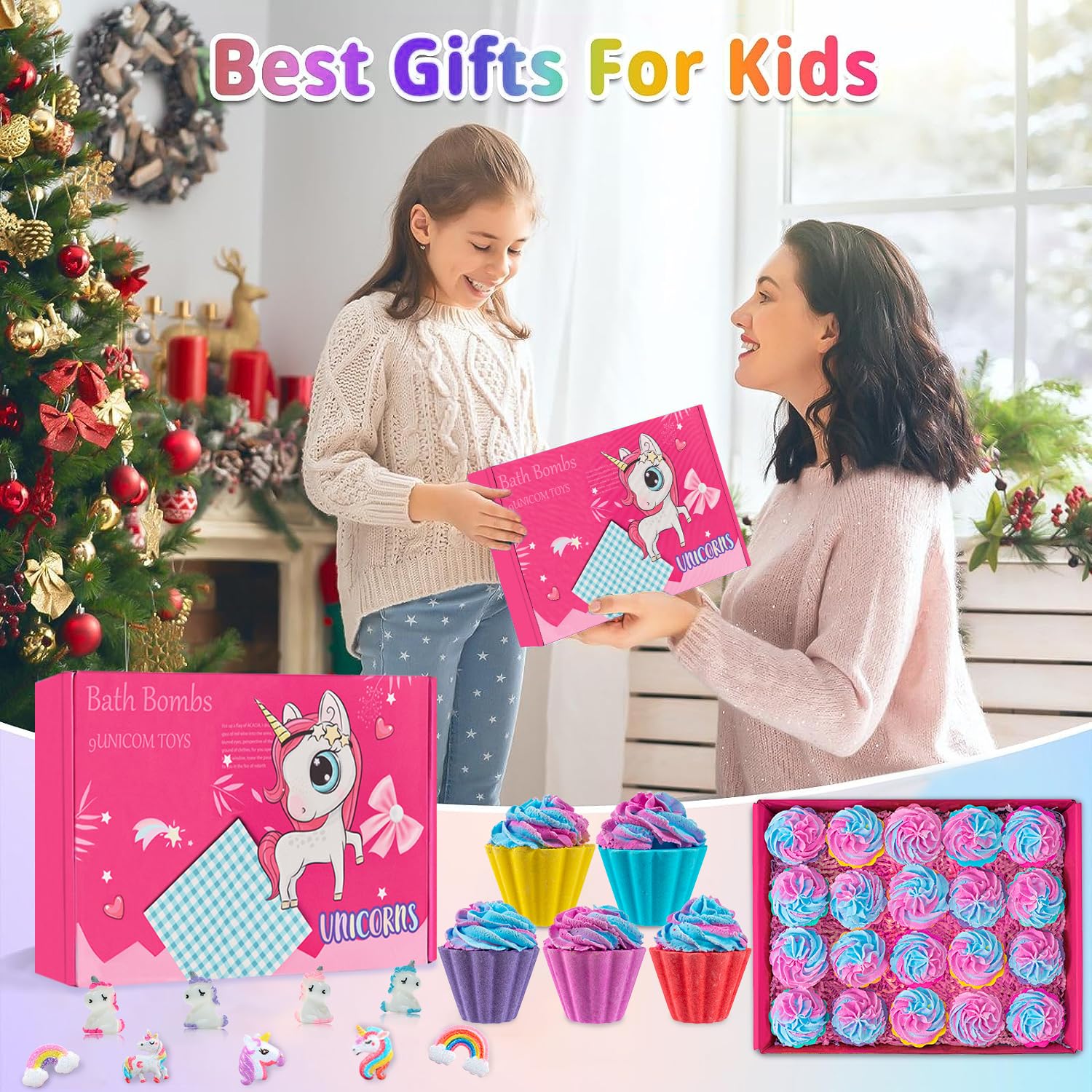Kims Cosiart regalo perfecto para cumpleaños con bomba de baño divertida.
