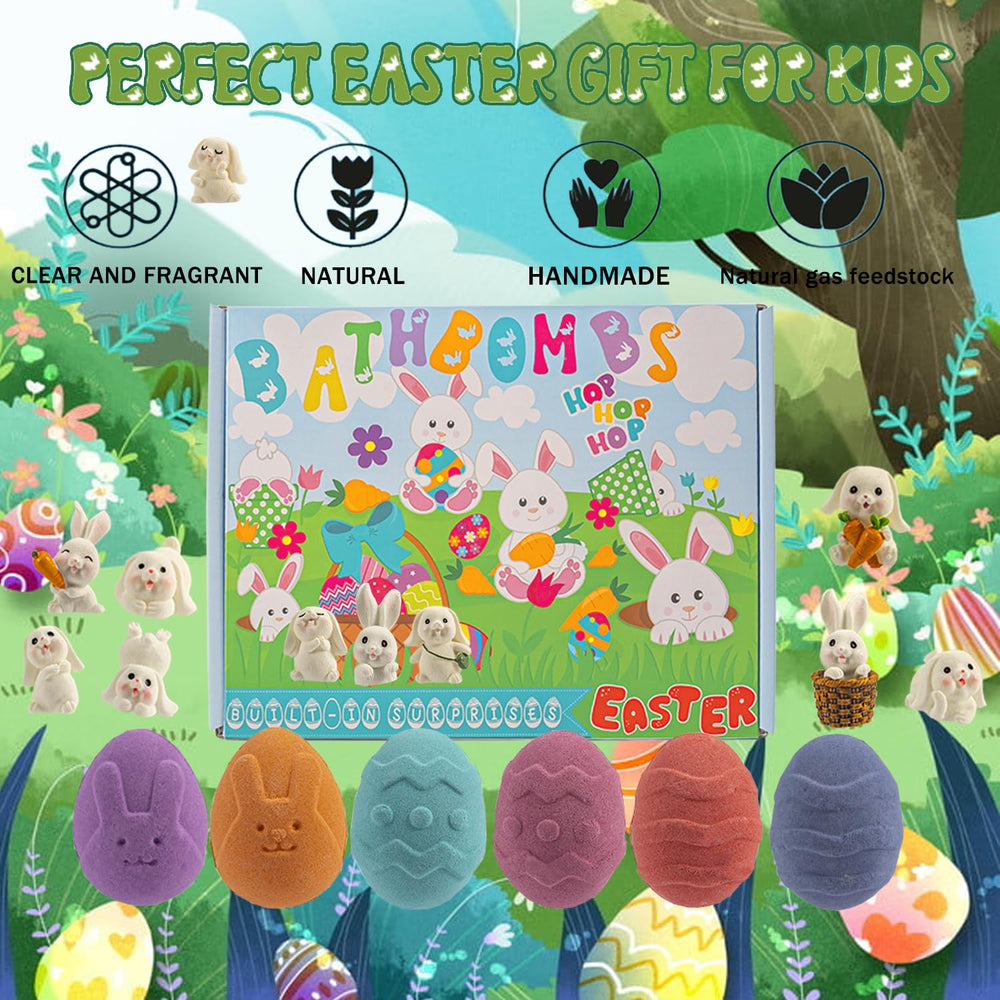 Kims Cosiart Easter basket filler bath bombs brighten baskets with color and fizz