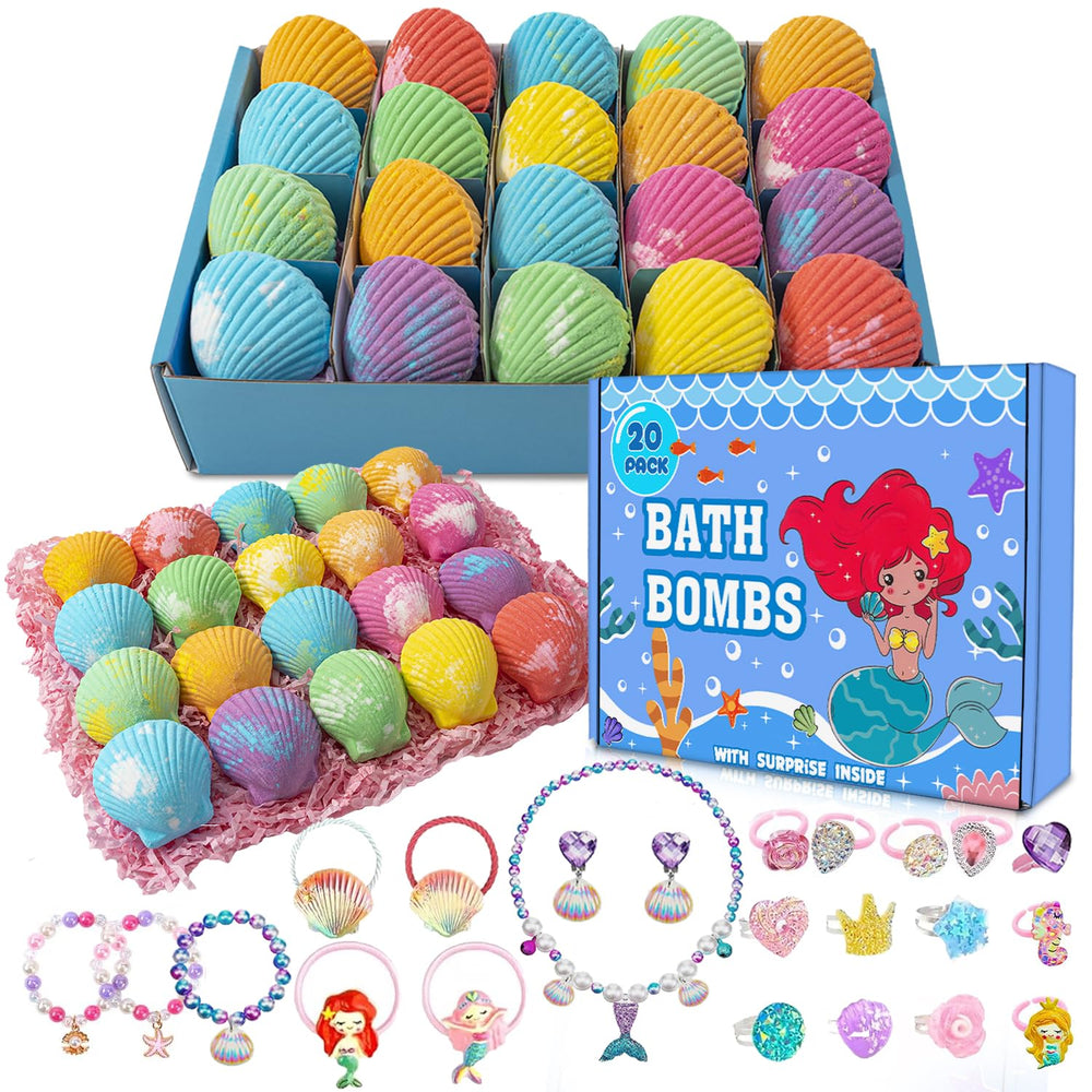 Kims CosiArt Mermaid bath bombs with surprise inside spark joyful bath time for kids