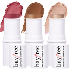 KIMUSE Multi Stick Trio muestra aplicación en rostro para retoques diarios