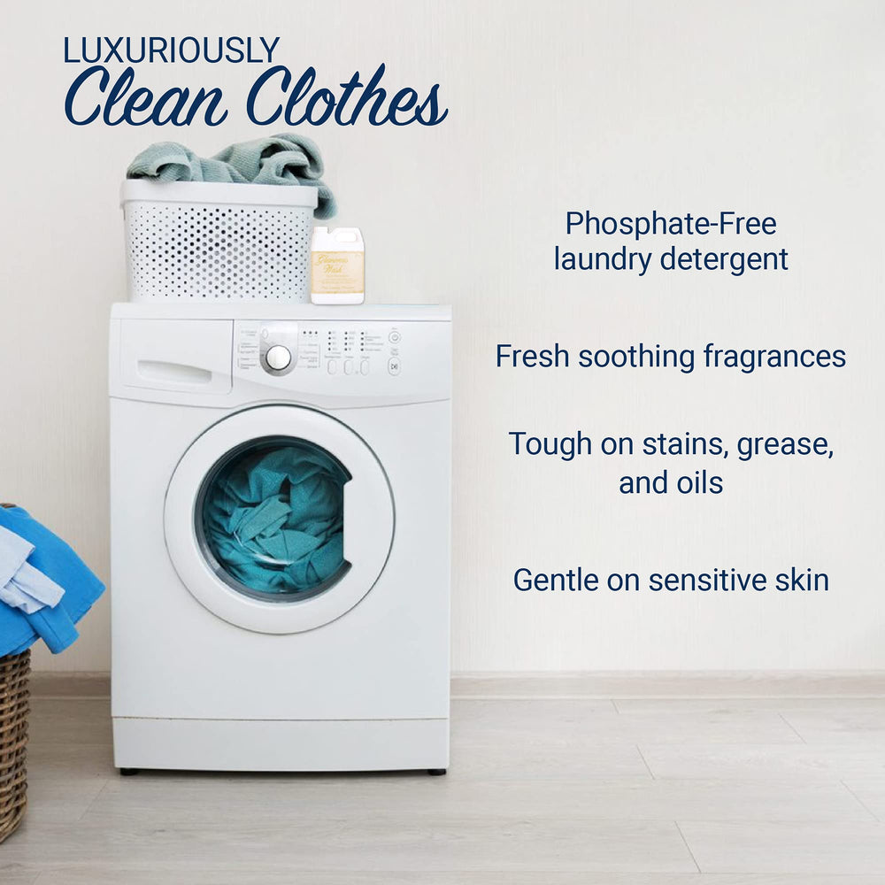Kinara Tyler High Maintenance fragrance bottle adds luxurious notes to laundry.