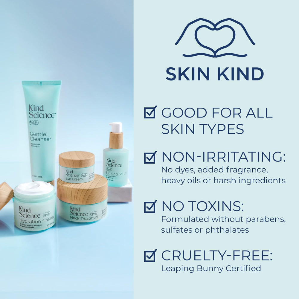 Kind Science Chamomile and Green Tea soothe and refresh skin during cleanse