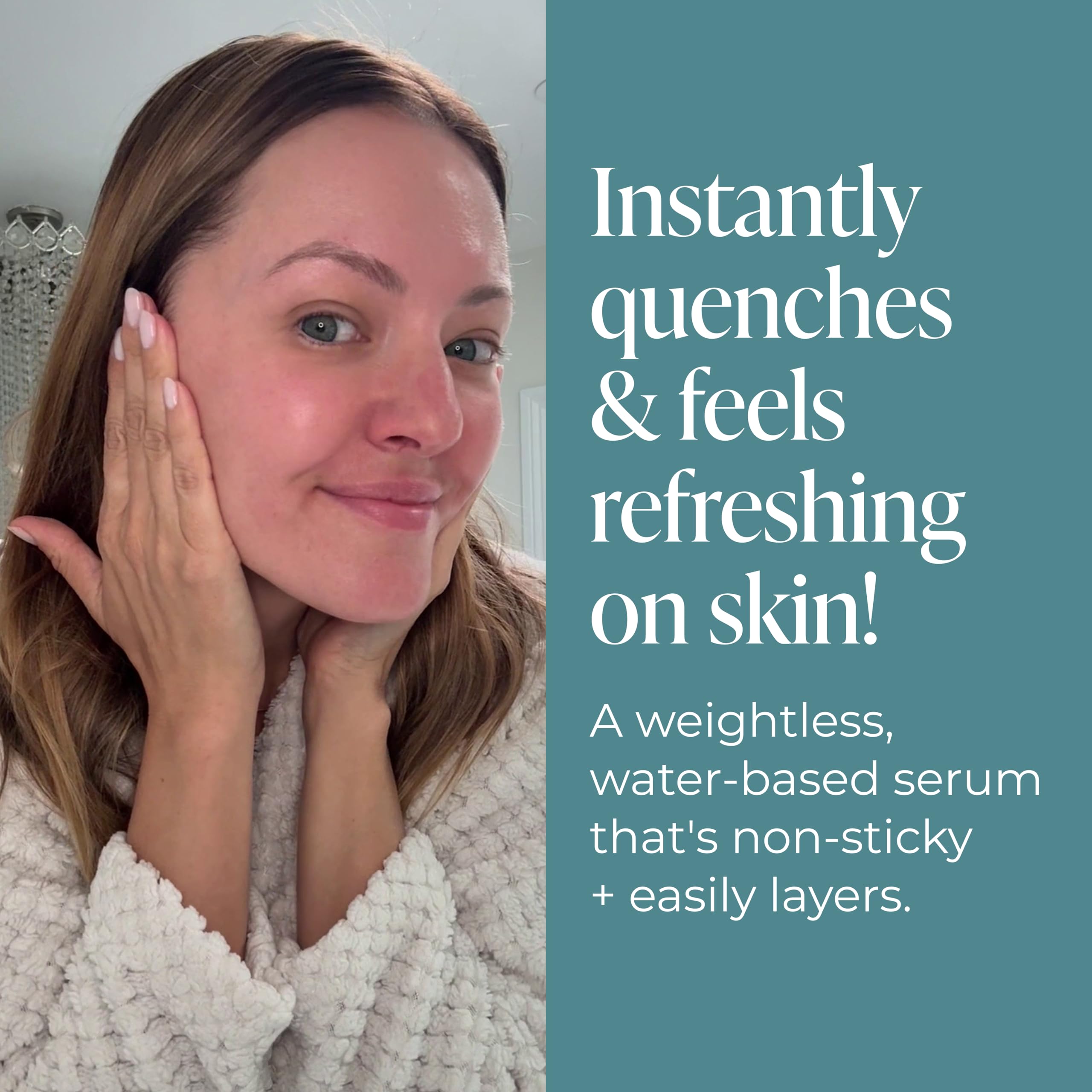 Kind Science Firming Serum with hyaluronic acid for extra moisture.