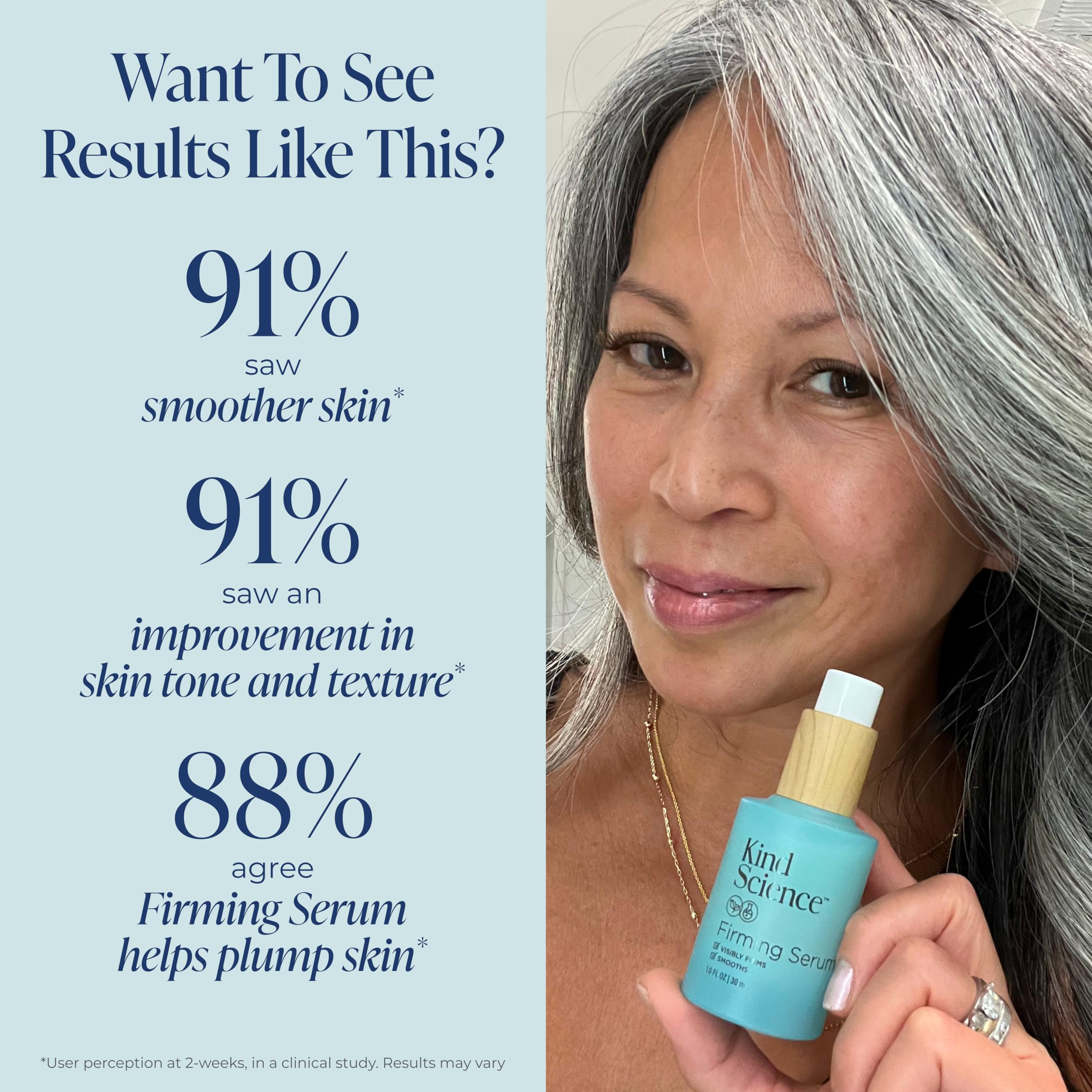 Bakuchiol ingredient highlight in Kind Science serum for natural retinol alternative.