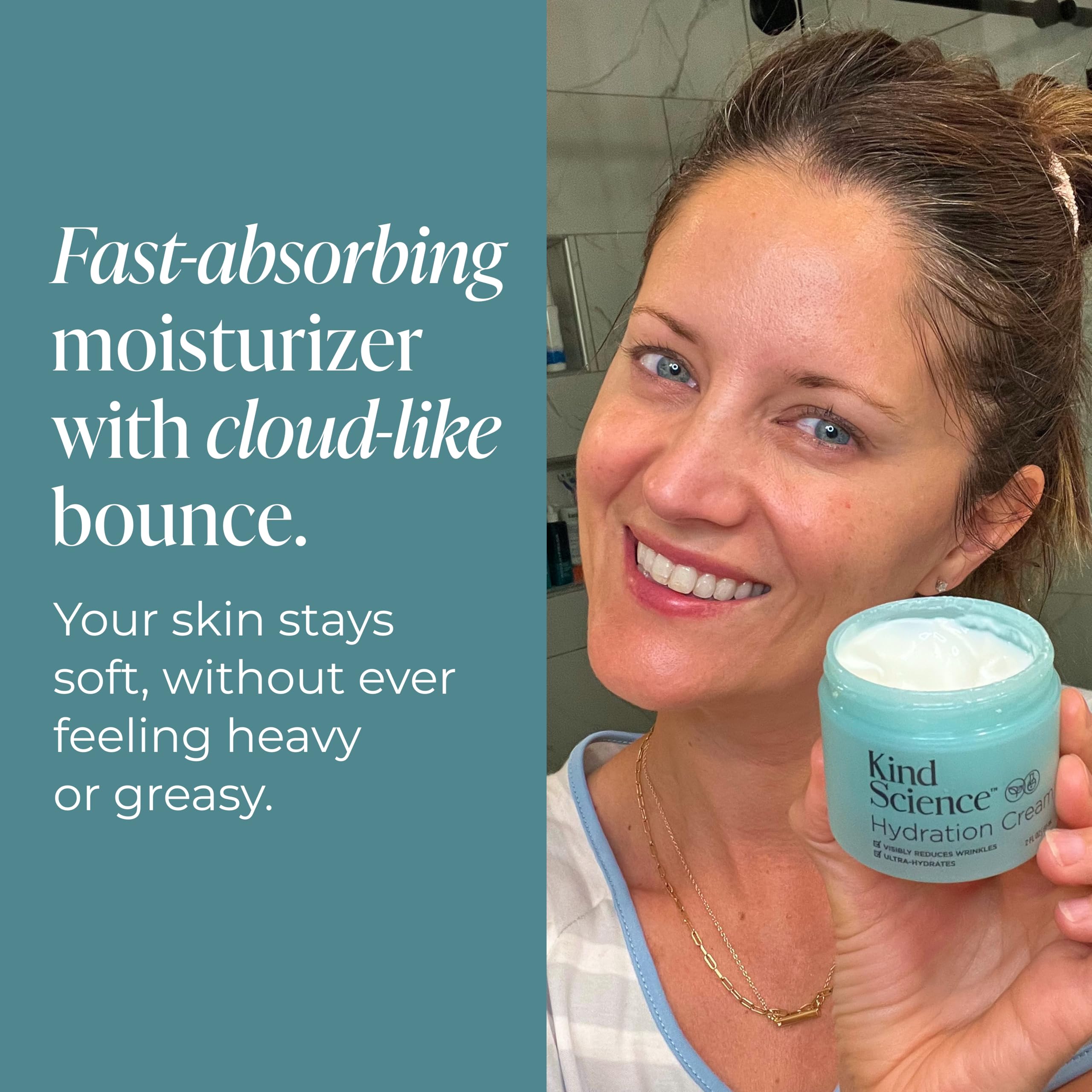 Kind Science Hydration Cream sea buckthorn ingredient nourishes skin.