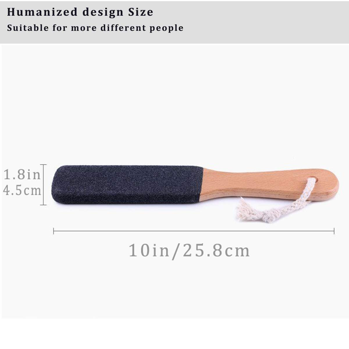 Regular use helps remove dry skin for smoother feet.