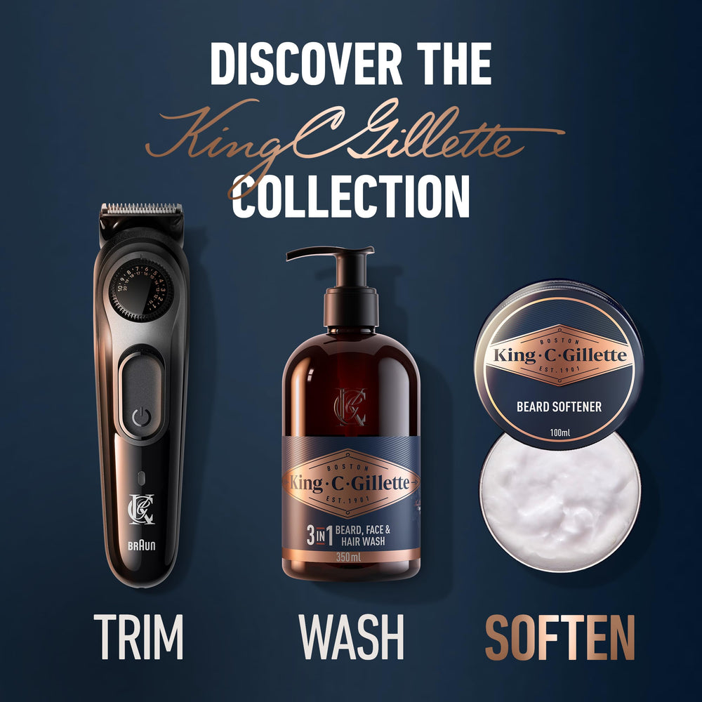 King C. Gillette Soft Beard Balm mascarilla condicionadora para barba