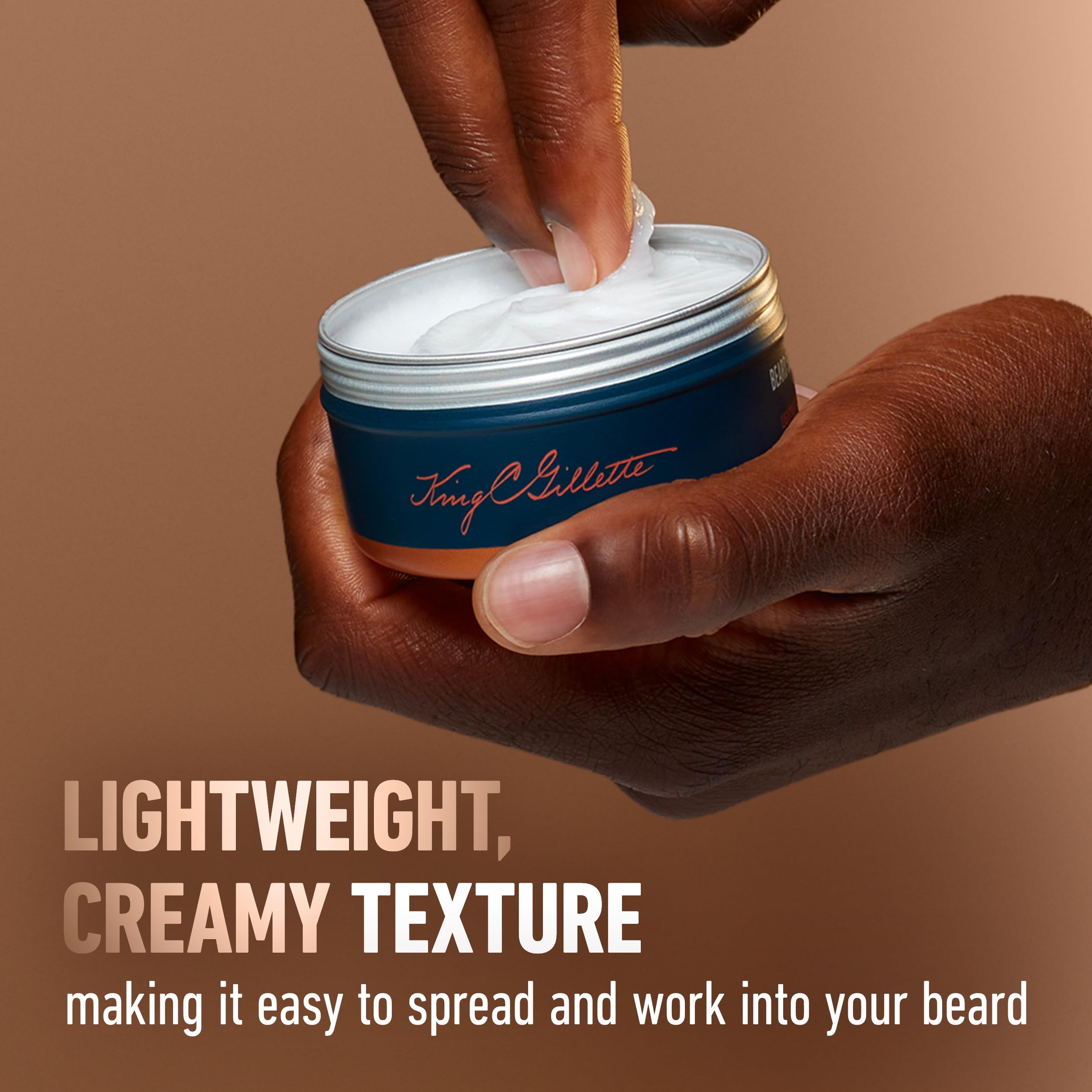 King C. Gillette Soft Beard Balm aroma bergamota y geranio para una barba fresca