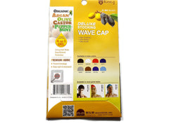 King.J On-head wearing wave cap demonstrates moisturizing protection for curls
