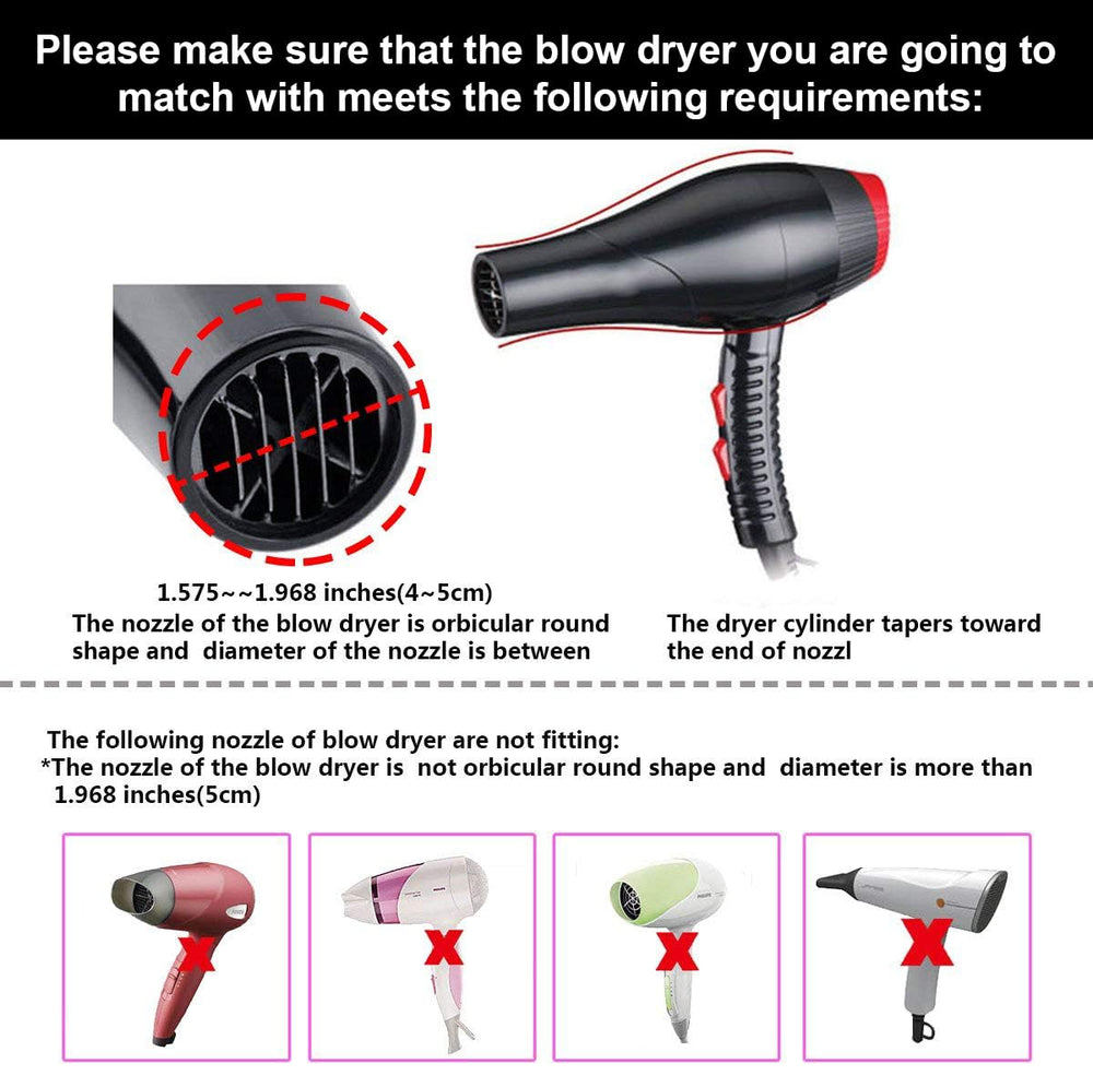 KingKam diffuser even heat diffusion helps create even curls and waves.