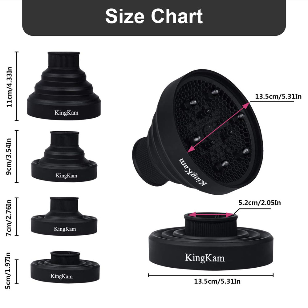 KingKam quick-drying potential may shorten styling time in busy mornings.