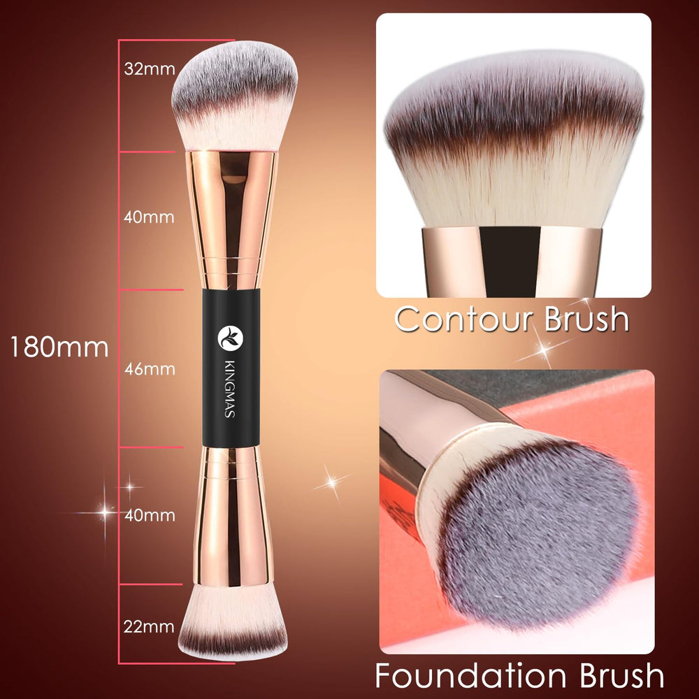 KINGMAS 180 mm length makes on-the-go touch-ups comfortable.