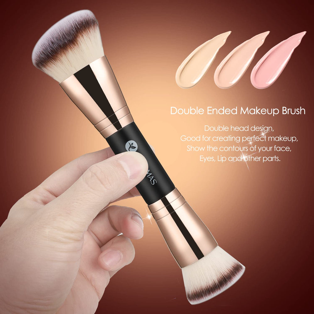 KINGMAS concealer end brush for precise spot coverage and brightening.