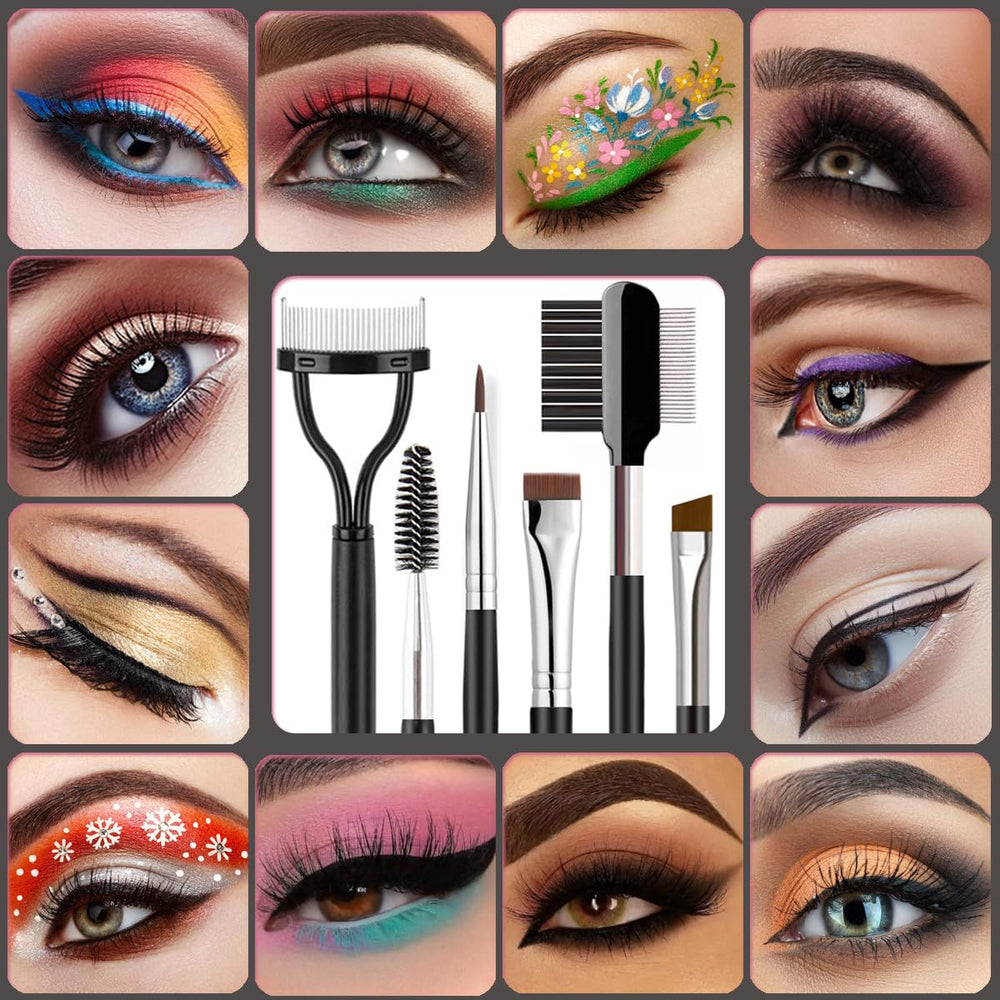 Kingmas eye makeup tools kit for complete routine