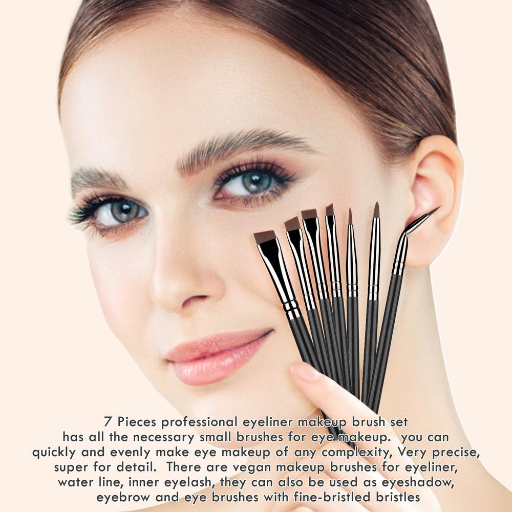 KINGMAS second flat-line brush delivers even color and smooth blend.
