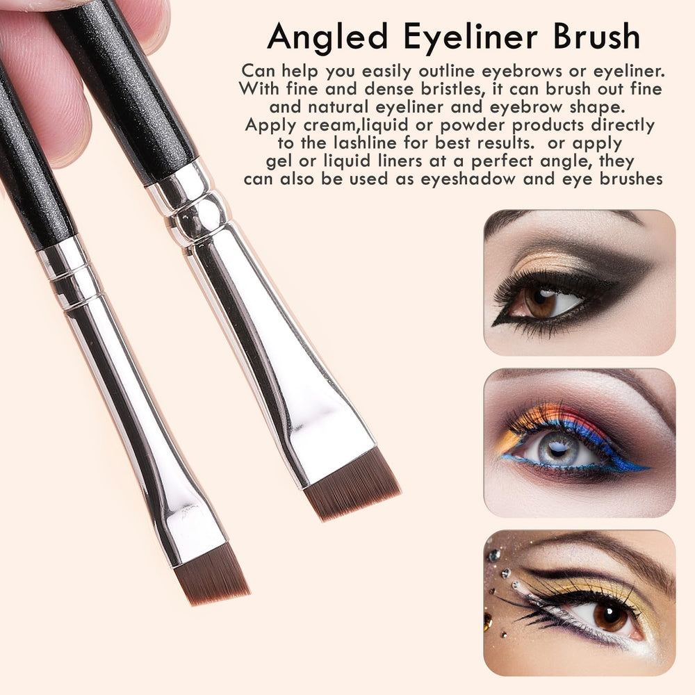 KINGMAS fine-tip brush enables ultra-thin gel liner precision.