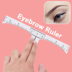 KINGMAS forehead measure guide stencil streamlines symmetry checks for a balanced brow look