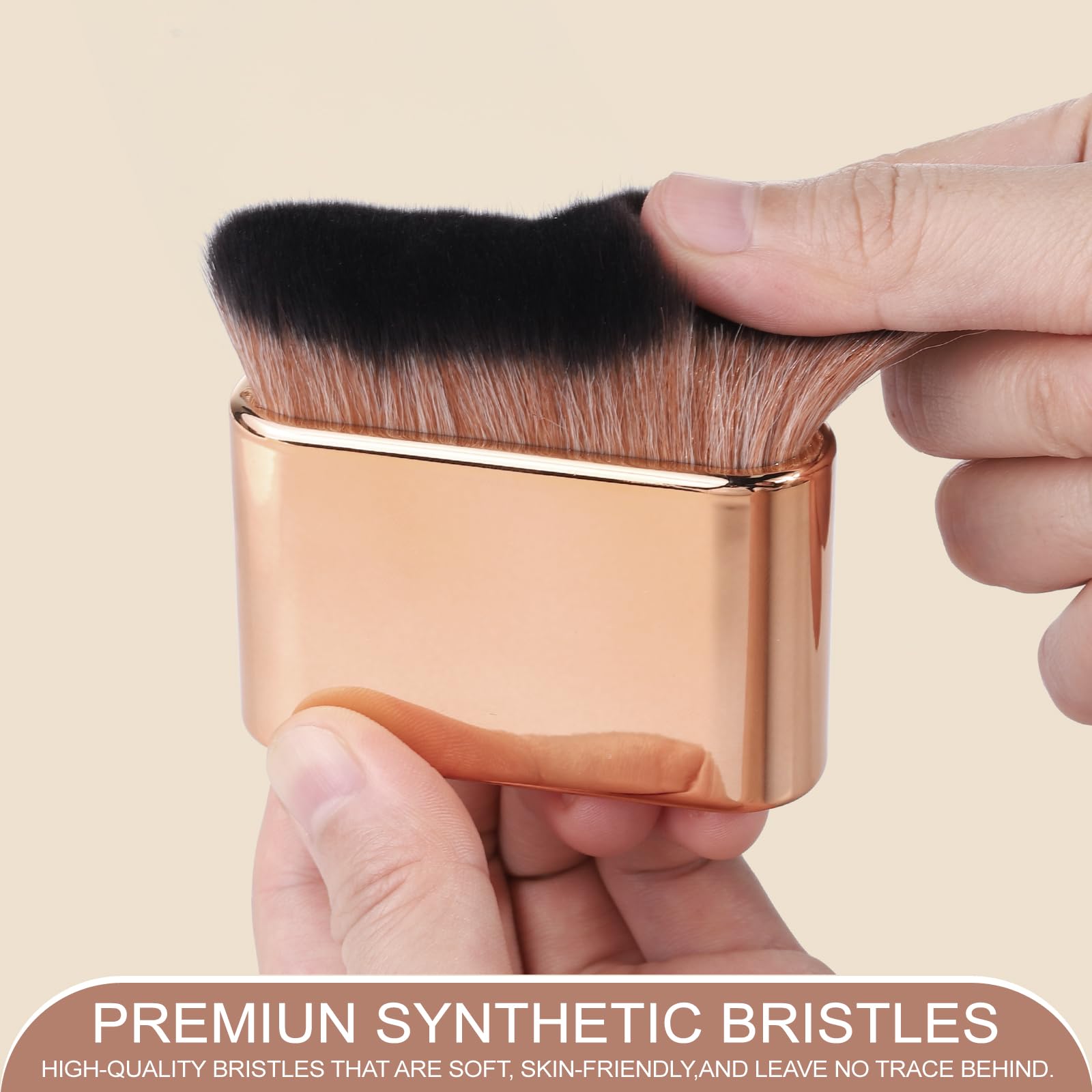 KINGMAS Kabuki body brush with soft bristles for flawless makeup blending