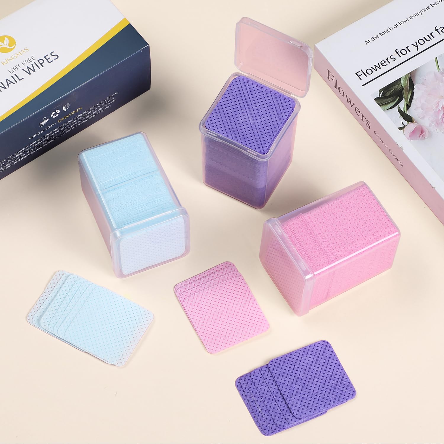 Colorful pink, blue, and purple packaging brightens workspace kits.