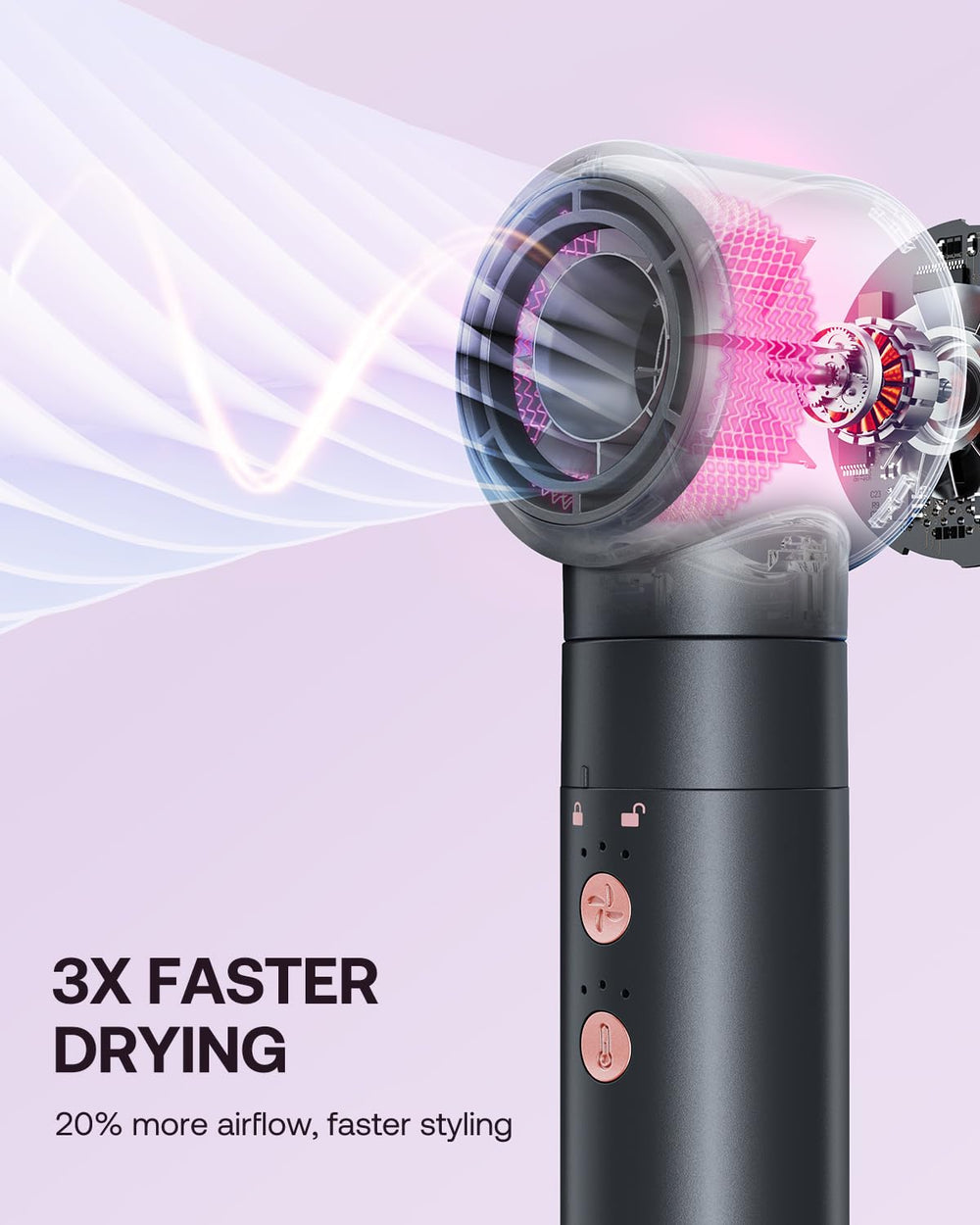 Kinked 5-in-1 auto wrap curlers delivering soft, voluminous curls