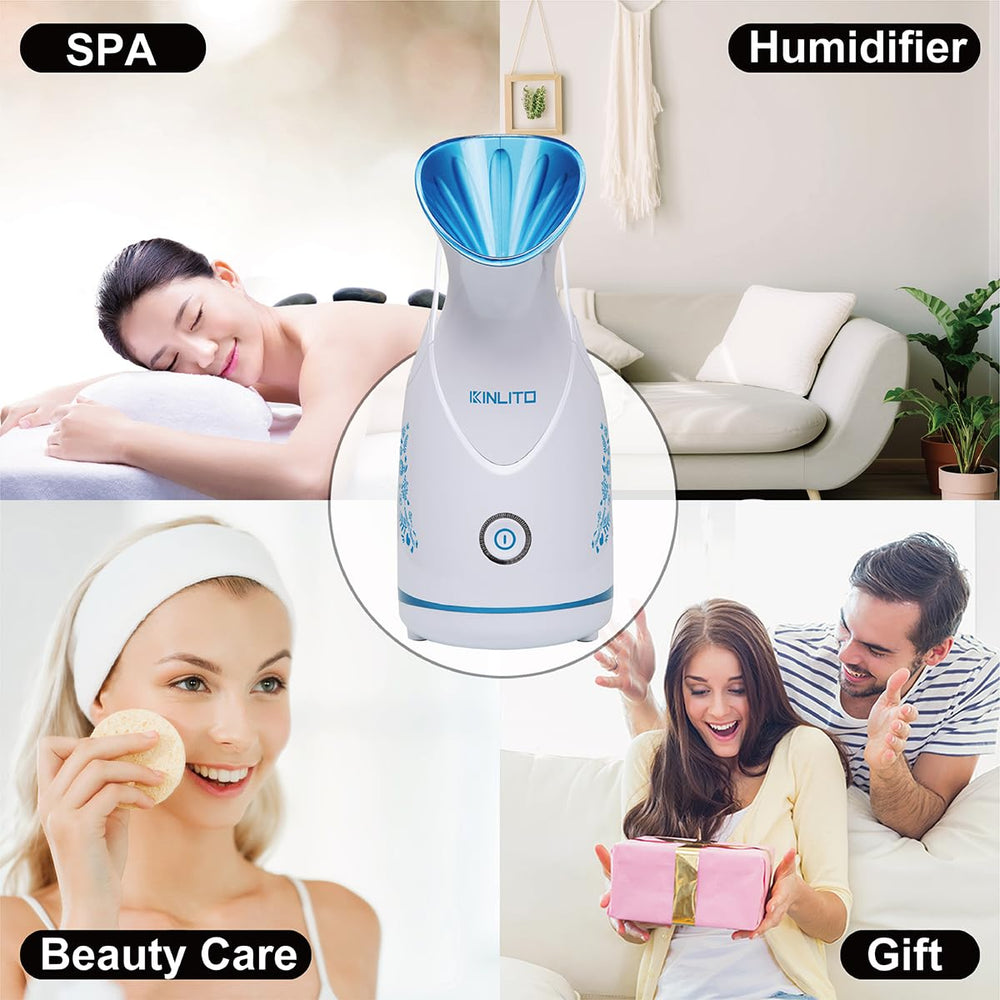 Kinlito gift-ready home spa kit in blue.