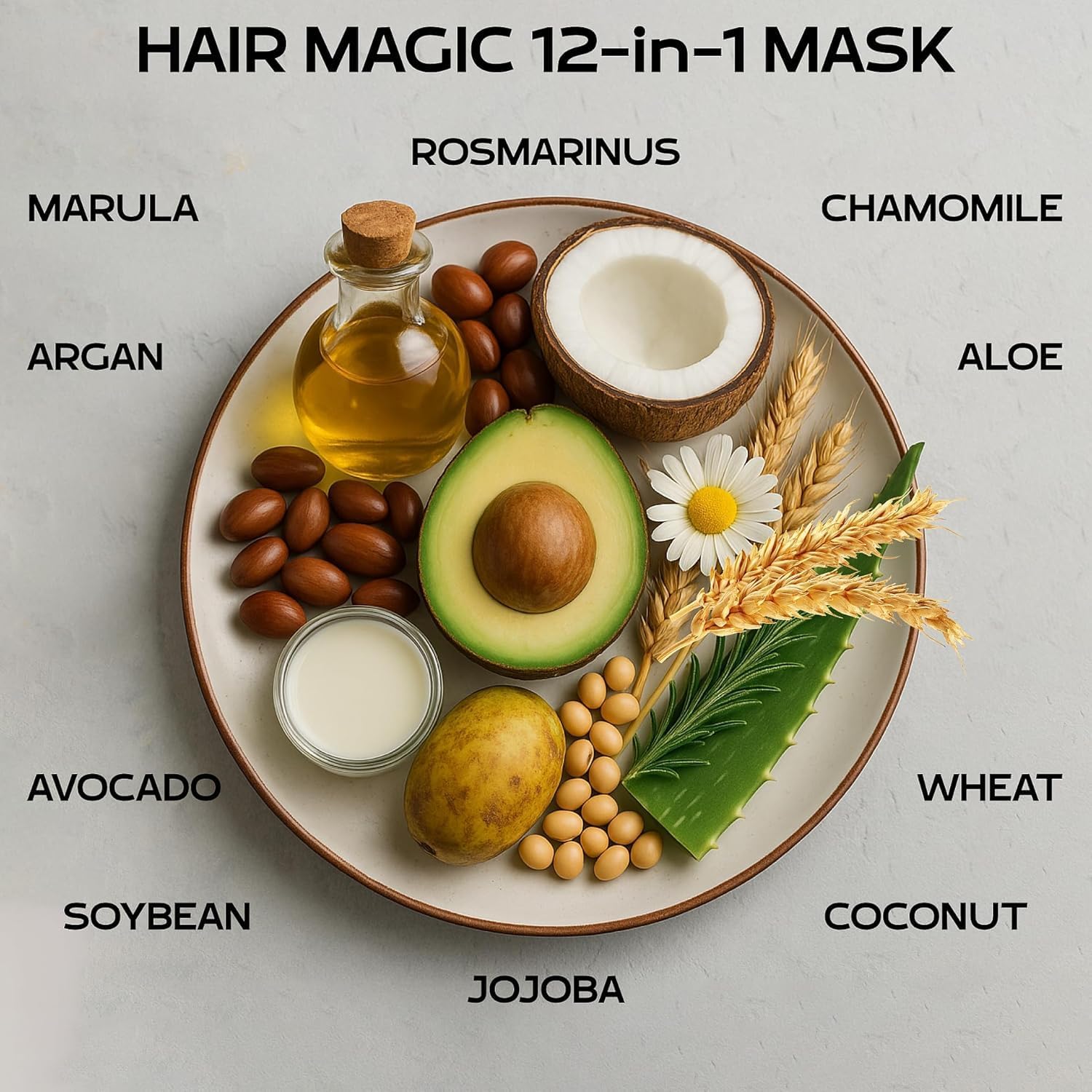Kinpur Keratin Hair Mask ingredients argan coconut jojoba for nourishment