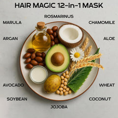 Kinpur Keratin Hair Mask ingredients argan coconut jojoba for nourishment
