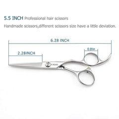 KINSARO 440C high-carbon steel blades close-up showing edge quality.